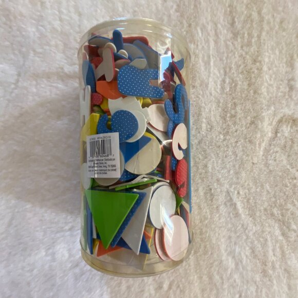 Creatology Bright Letters Numbers Shapes Foam Stickers 4.5 Oz. NEW - Picture 2 of 6